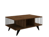 Măsuță de cafea Bert, Diverse culori, 90x60x40 cm - Nuc | SKU: 495SSE1325 | Măsuță de cafea Bert, 90x60x40 cm, varianta Nuc, produs pentru amenajarea locuinței, disponibil online în România la CasaMob