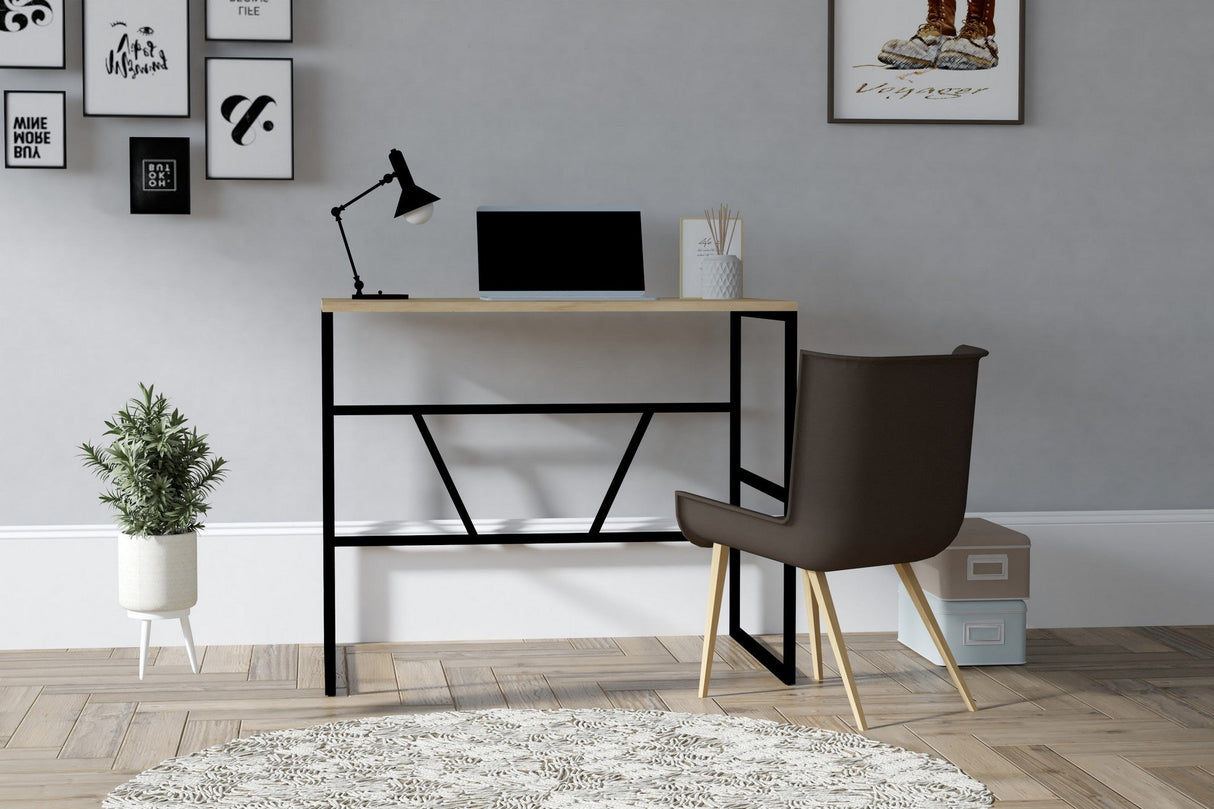 Birou Monea, Diverse culori, 90x74x60 cm - Stejar safir | SKU: 495SSE1501 | Birou Monea, 90x74x60 cm, varianta Stejar safir, produs pentru amenajarea locuinței, disponibil online în România la CasaMob