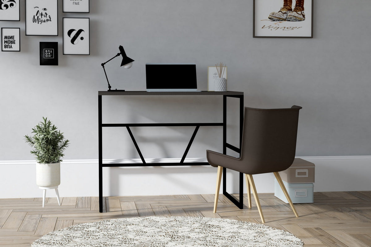 Antracit | SKU: 495SSE1503 | Birou Monea, 90x74x60 cm, varianta Antracit, produs pentru amenajarea locuinței, disponibil online în România la CasaMob