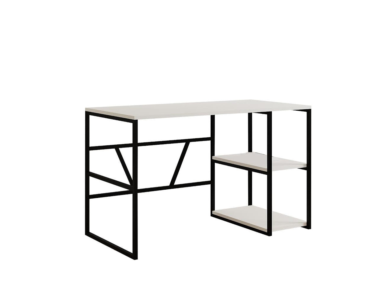 Birou Caste, Diverse culori, 120x60x74 cm - Alb | SKU: 495SSE1505 | Birou Caste, 120x60x74 cm, varianta Alb, produs pentru amenajarea locuinței, disponibil online în România la CasaMob