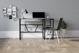 Birou Caste, Diverse culori, 120x60x74 cm - Antracit | SKU: 495SSE1506 | Birou Caste, 120x60x74 cm, varianta Antracit, produs pentru amenajarea locuinței, disponibil online în România la CasaMob