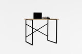 Birou Addi cu picioare metalice, 90 x 76 x 56 cm - Stejar, SKU 495SSE1515