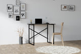 Birou Addi cu picioare metalice, 90 x 76 x 56 cm - Gri, SKU 495SSE1515