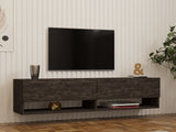 Comodă TV Arges, Diverse culori, 141x30x31 cm - Antracit | SKU: 495SSE1606 | Comodă TV Arges, 141x30x31 cm, varianta Antracit, produs pentru amenajarea locuinței, disponibil online în România la CasaMob