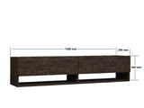 Comodă TV Arges, Diverse culori, 141x30x31 cm - Antracit | SKU: 495SSE1606 | Comodă TV Arges, 141x30x31 cm, varianta Antracit, produs pentru amenajarea locuinței, disponibil online în România la CasaMob