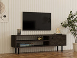 Comodă TV Avila, Diverse culori, 120x30x38 cm - Antracit | SKU: 495SSE1607 | Comodă TV Avila, 120x30x38 cm, varianta Antracit, produs pentru amenajarea locuinței, disponibil online în România la CasaMob