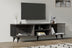 Antracit | SKU: 495SSE1625 | Comodă TV Josef, 160x40x49 cm, varianta Antracit, produs pentru amenajarea locuinței, disponibil online în România la CasaMob