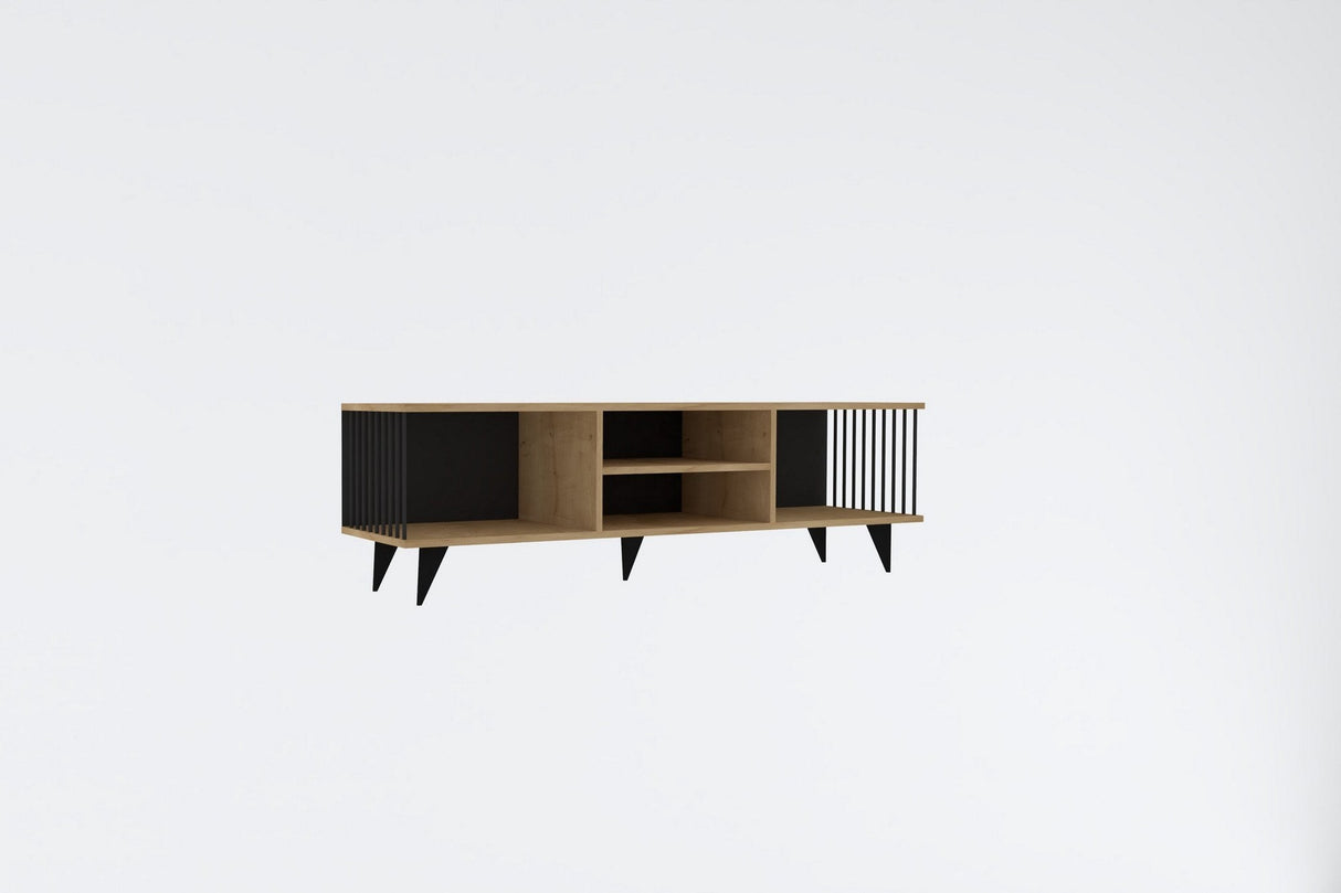 Comodă TV Josef, Diverse culori, 160x40x49 cm - Sapphire | SKU: 495SSE1626 | Comodă TV Josef, 160x40x49 cm, varianta Sapphire, produs pentru amenajarea locuinței, disponibil online în România la CasaMob