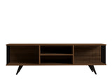 Comodă TV Josef, Diverse culori, 160x40x49 cm - Nuc | SKU: 495SSE1627 | Comodă TV Josef, 160x40x49 cm, varianta Nuc, produs pentru amenajarea locuinței, disponibil online în România la CasaMob