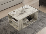 Măsuță de cafea Eros, Diverse culori, Diverse dimensiuni - Freesia marble - 80x50x40 cm | SKU: 495SSE2110 | Măsuță de cafea Eros, varianta Freesia marble - 80x50x40 cm, produs pentru amenajarea locuinței, disponibil online în România la CasaMob