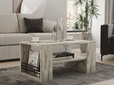 Măsuță de cafea Iris, Diverse culori, 80x50x40 cm - Freesia marble | SKU: 495SSE2112 | Măsuță de cafea Iris, 80x50x40 cm, varianta Freesia marble, produs pentru amenajarea locuinței, disponibil online în România la CasaMob