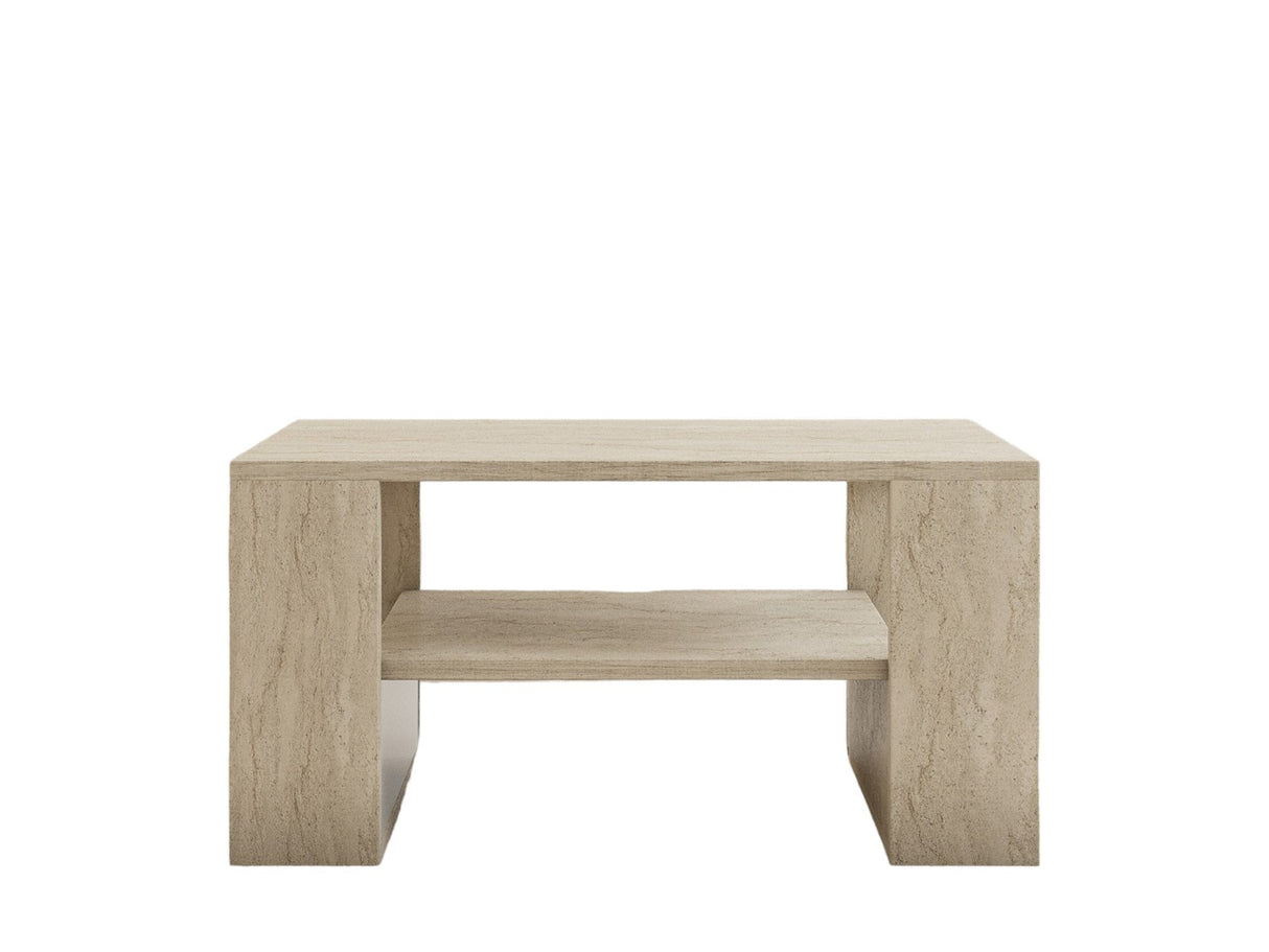 Măsuță de cafea Iris, Diverse culori, 80x50x40 cm - Travertin | SKU: 495SSE2113 | Măsuță de cafea Iris, 80x50x40 cm, varianta Travertin, produs pentru amenajarea locuinței, disponibil online în România la CasaMob