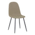 Verde oliv | SKU: 499-000015 | Scaun Bella, Stofă, picioare metalice negre, 44x55x85 cm, varianta Verde oliv, produs pentru amenajarea locuinței, disponibil online în România la CasaMob