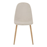 Scaun Bella, Catifea, picioare metalice cu finisaj natural, Diverse culori, 44x55x85 cm - Bej | SKU: 499-000025 | Scaun Bella, Catifea, picioare metalice cu finisaj natural, 44x55x85 cm, varianta Bej, produs pentru amenajarea locuinței, disponibil online în România la CasaMob