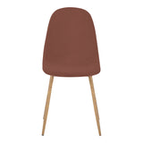 Scaun Bella, Catifea, picioare metalice cu finisaj natural, Diverse culori, 44x55x85 cm - Rosu | SKU: 499-000026 | Scaun Bella, Catifea, picioare metalice cu finisaj natural, 44x55x85 cm, varianta Rosu, produs pentru amenajarea locuinței, disponibil online în România la CasaMob