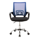 Scaun Berto, Stofă, Diverse culori - Albastru-Negru | SKU: 499-000041 | Scaun Berto, Stofă, varianta Albastru-Negru, produs pentru amenajarea locuinței, disponibil online în România la CasaMob