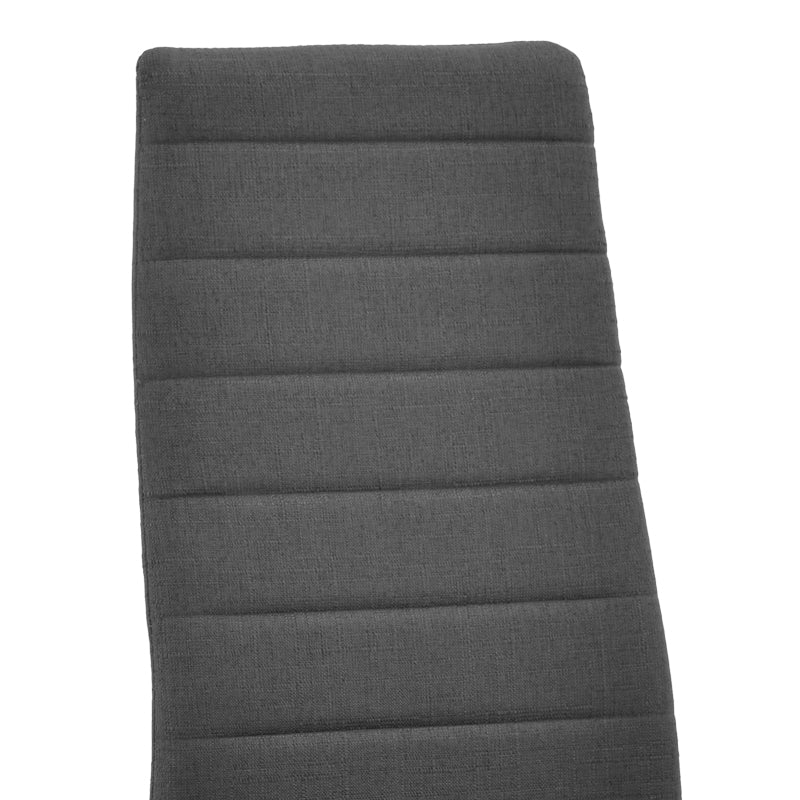 Antracit | SKU: 499-000047 | Scaun Parker, stofă și metal, 41x48x96 cm, varianta Antracit, produs pentru amenajarea locuinței, disponibil online în România la CasaMob