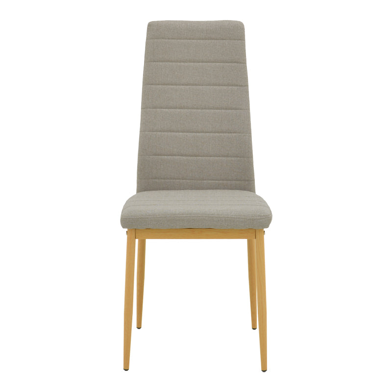 Bej-Natural | SKU: 499-000048 | Scaun Parker, stofă și metal, 41x48x96 cm, varianta Bej-Natural, produs pentru amenajarea locuinței, disponibil online în România la CasaMob