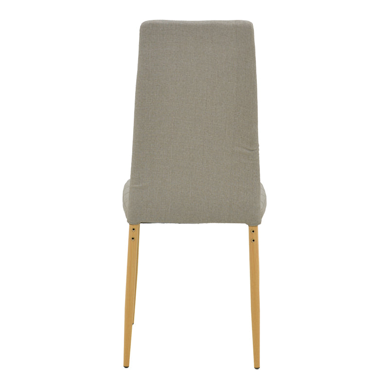 Bej-Natural | SKU: 499-000048 | Scaun Parker, stofă și metal, 41x48x96 cm, varianta Bej-Natural, produs pentru amenajarea locuinței, disponibil online în România la CasaMob