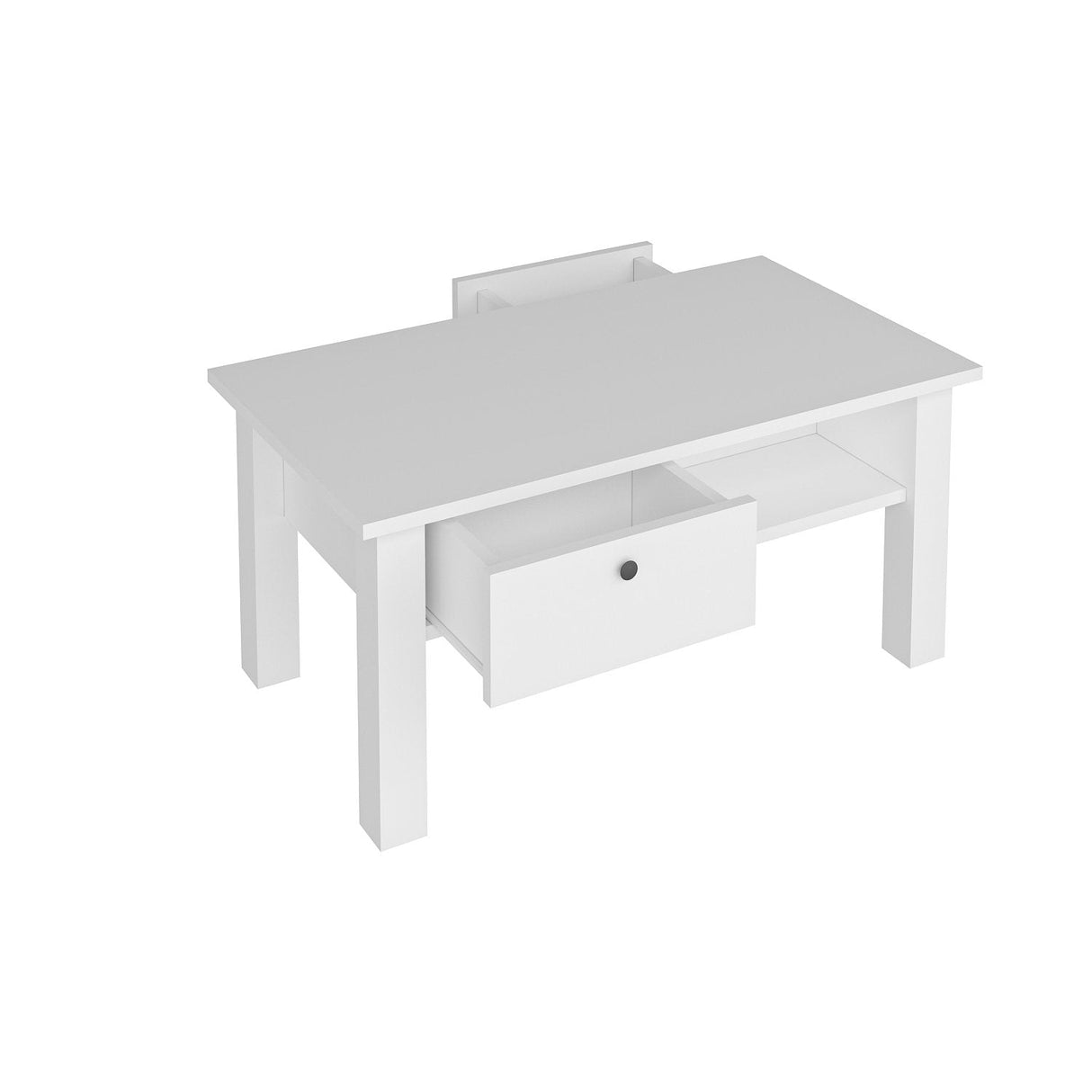 Măsuță de cafea Lisbon, Diverse culori, 90x50x42 cm - Alb | SKU: 505CRL1401 | Măsuță de cafea Lisbon, 90x50x42 cm, varianta Alb, produs pentru amenajarea locuinței, disponibil online în România la CasaMob