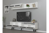 Comodă TV Mono, Diverse culori, 180x30x46 cm - Alb | SKU: 505CRL1718 | Comodă TV Mono, 180x30x46 cm, varianta Alb, produs pentru amenajarea locuinței, disponibil online în România la CasaMob