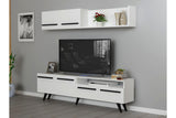 Comodă TV Mono, Diverse culori, 180x30x46 cm - Alb | SKU: 505CRL1718 | Comodă TV Mono, 180x30x46 cm, varianta Alb, produs pentru amenajarea locuinței, disponibil online în România la CasaMob