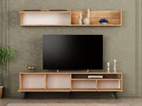 Comodă TV Mono, Diverse culori, 180x30x46 cm - Pin atlantic | SKU: 505CRL1719 | Comodă TV Mono, 180x30x46 cm, varianta Pin atlantic, produs pentru amenajarea locuinței, disponibil online în România la CasaMob