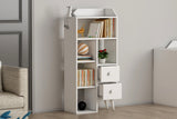 Bibliotecă Star, Diverse culori, 62x30x130 cm - Alb | SKU: 505CRL1802 | Bibliotecă Star, 62x30x130 cm, varianta Alb, produs pentru amenajarea locuinței, disponibil online în România la CasaMob