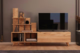 Comodă TV Vale, Diverse culori, 160x33x115 cm - Pin atlantic | SKU: 505CRL1911 | Comodă TV Vale, 160x33x115 cm, varianta Pin atlantic, produs pentru amenajarea locuinței, disponibil online în România la CasaMob