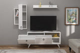 Comodă TV Clara, Diverse culori, 175x35x59 cm - Alb | SKU: 505CRL1922 | Comodă TV Clara, 175x35x59 cm, varianta Alb, produs pentru amenajarea locuinței, disponibil online în România la CasaMob