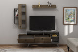 Comodă TV Clara, Diverse culori, 175x35x59 cm - Nuc - Antracit | SKU: 505CRL1923 | Comodă TV Clara, 175x35x59 cm, varianta Nuc - Antracit, produs pentru amenajarea locuinței, disponibil online în România la CasaMob