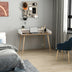Birou Mir, Dore - Alb, 120x60x88 cm, SKU 506MNR3348, imagine 5