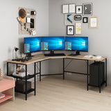 Birou Power L - 8538, Dore, 180x60x76 cm
