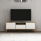 Comodă TV Lerry, Diverse culori, 150x35x50 cm - Alb | SKU: 506MNR1107 | Comodă TV Lerry, 150x35x50 cm, varianta Alb, produs pentru amenajarea locuinței, disponibil online în România la CasaMob