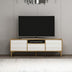 Alb | SKU: 506MNR1107 | Comodă TV Lerry, 150x35x50 cm, varianta Alb, produs pentru amenajarea locuinței, disponibil online în România la CasaMob
