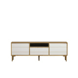 Comodă TV Lerry, Diverse culori, 150x35x50 cm - Alb | SKU: 506MNR1107 | Comodă TV Lerry, 150x35x50 cm, varianta Alb, produs pentru amenajarea locuinței, disponibil online în România la CasaMob