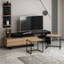 Comodă TV Vera - 8858, Negru - Dore, 180x40x50 cm, SKU 506MNR1139, imagine 4