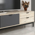 Comodă TV Esta - 8871, Antracit, 180x35x47 cm, SKU 506MNR1140, imagine 4