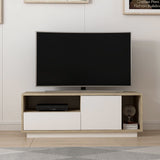 Comodă TV Dream - 8875, Alb, 120x40x44 cm