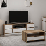 Set mobilă pentru sufragerie Elina - 9007, Alb - Dore, 180x35x57 cm