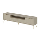 Comodă TV Luxe, Sandstone, 180x35x45 cm