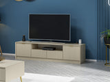 Comodă TV Luxe Bazalı, Sandstone, 180x35x45 cm