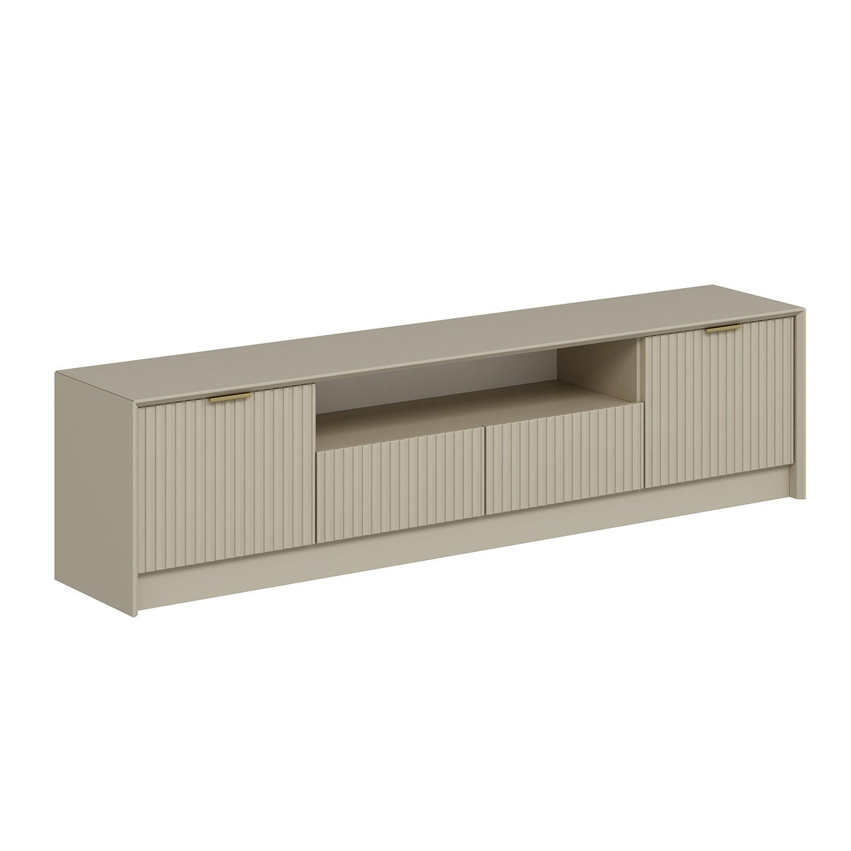 Comodă TV Luxe Bazalı, Sandstone, 180x35x45 cm