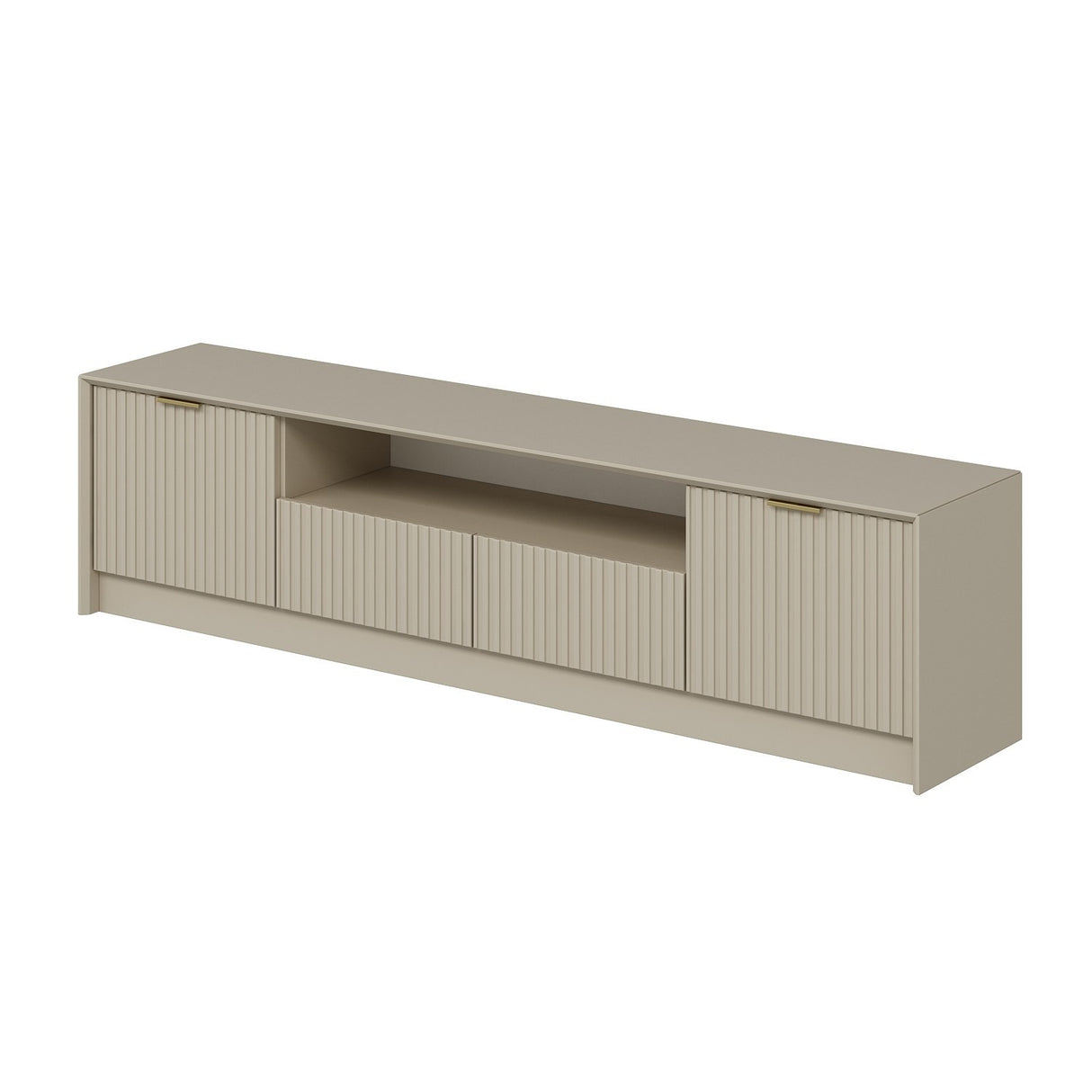 Comodă TV Luxe Bazalı, Sandstone, 180x35x45 cm