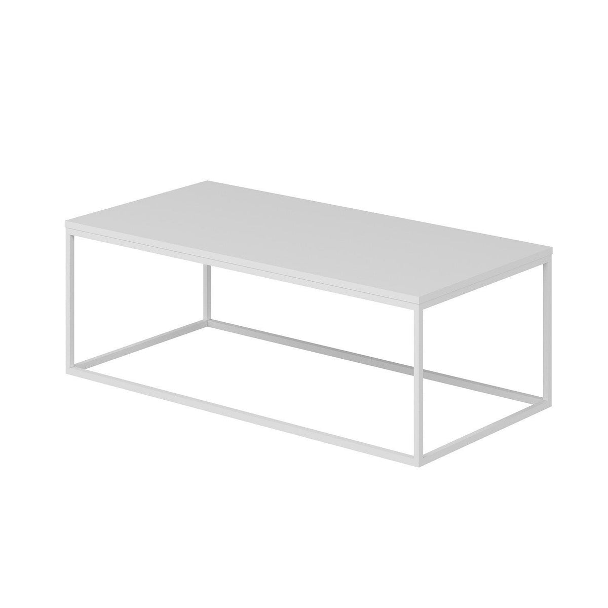 Alb | SKU: 506MNR1203 | Măsuță de cafea Tiger, 120x60x42 cm, varianta Alb, produs pentru amenajarea locuinței, disponibil online în România la CasaMob
