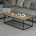 Nuc | SKU: 506MNR1204 | Măsuță de cafea Tiger, 120x60x42 cm, varianta Nuc, produs pentru amenajarea locuinței, disponibil online în România la CasaMob