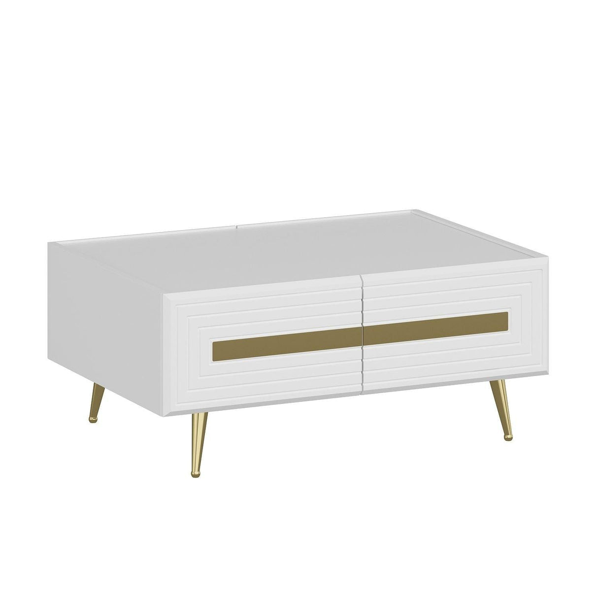 Măsuță de cafea Jose, Diverse culori, 90x64x40 cm - Alb | SKU: 506MNR1219 | Măsuță de cafea Jose, 90x64x40 cm, varianta Alb, produs pentru amenajarea locuinței, disponibil online în România la CasaMob