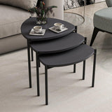 Măsuță de cafea Lenny, Diverse culori, Diverse configurații, Diverse dimensiuni - Antracit - 45x45x45 cm - 3 bucăți | SKU: 506MNR1223 | Măsuță de cafea Lenny, varianta Antracit - 45x45x45 cm - 3 bucăți, produs pentru amenajarea locuinței, disponibil online în România la CasaMob