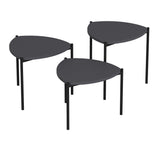 Măsuță de cafea Lenny, Diverse culori, Diverse configurații, Diverse dimensiuni - Antracit - 45x45x45 cm - 3 bucăți | SKU: 506MNR1223 | Măsuță de cafea Lenny, varianta Antracit - 45x45x45 cm - 3 bucăți, produs pentru amenajarea locuinței, disponibil online în România la CasaMob