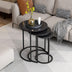Masuta de Cafea Gloria - Black, Negru, 50x58x50 cm, SKU 506MNR1233